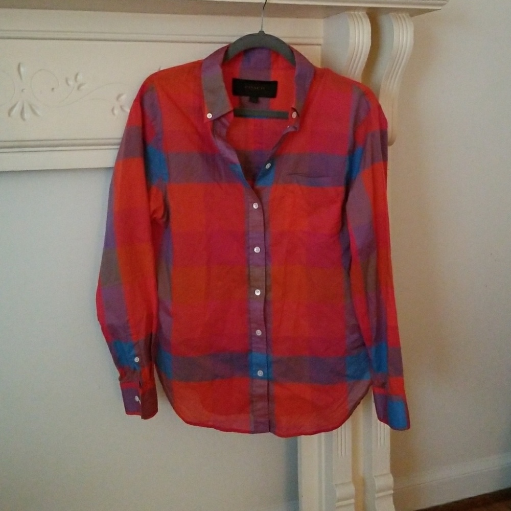 COACH button down